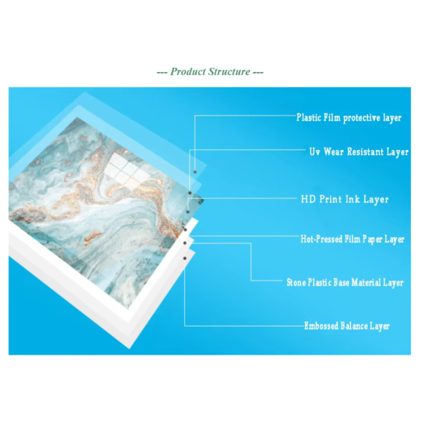 Romantic Decorative PVC Marble Sheet Pink Flower UV Marble Wall Panel For Bedroom Decoration
