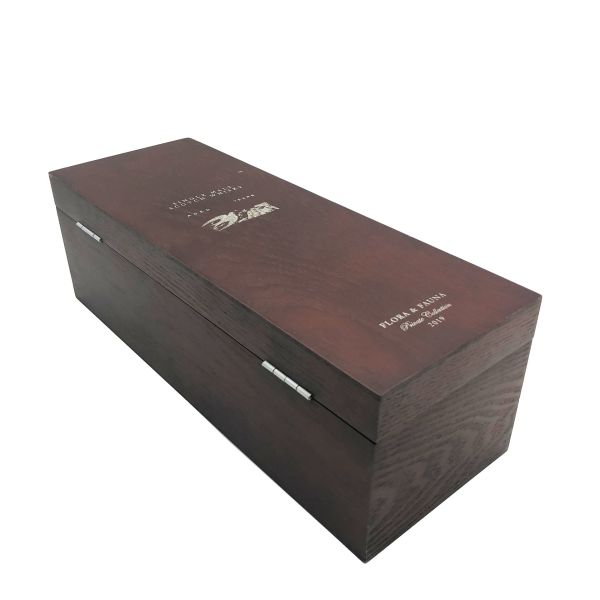 Wooden Wine Bottle Boxes Sustainable Shockproof With Custom Logo