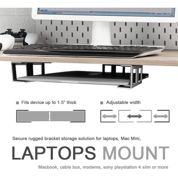 Алюминиевый под ноутбуком держатель стойки поднос для клавиатуры стола хранения в гостиной