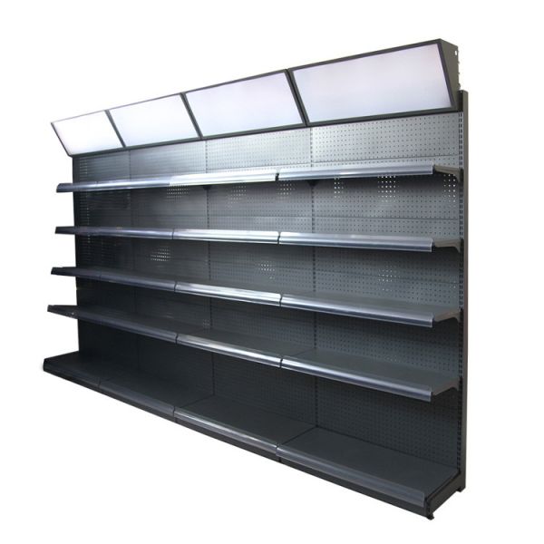 Гондола Поставка в магазине удобства супермаркет металлические полки OEM