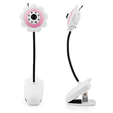Baby Monitor with Night Vision and AV OUT (Flower Design)