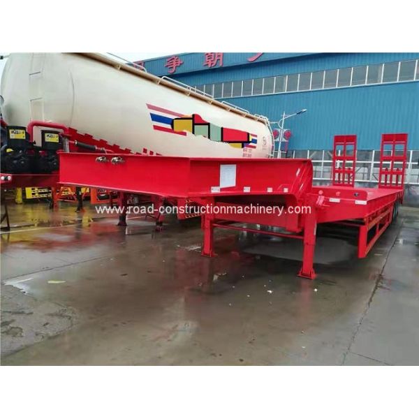 12R22.5 тонна CCC трейлера 80 автошины Q235 сверхмощная Semi с механической лестницей