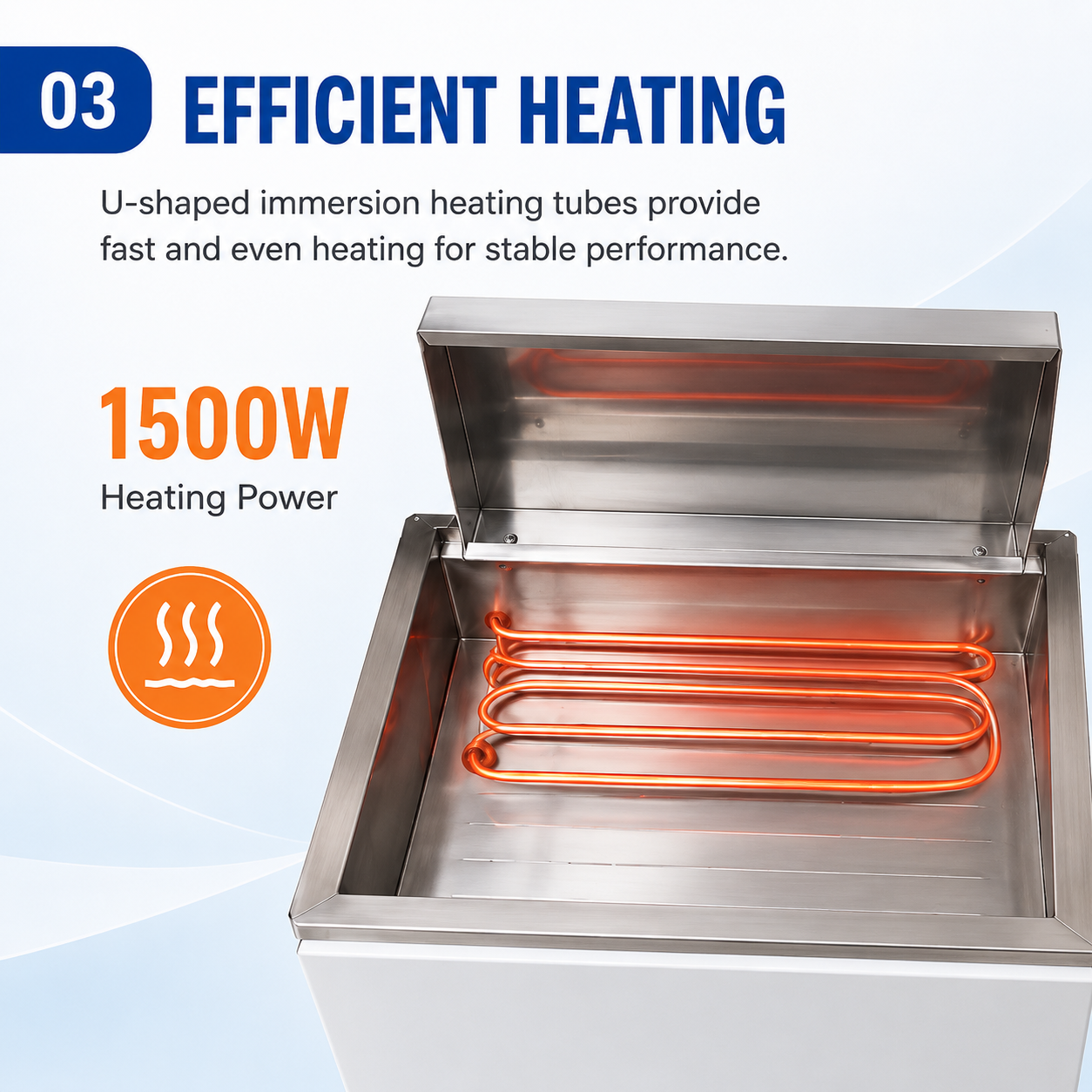 Cenlee 27L Digital Thermostatic Water Bath PID Temperature Control Circulating Heating for Laboratory Distillation Testing