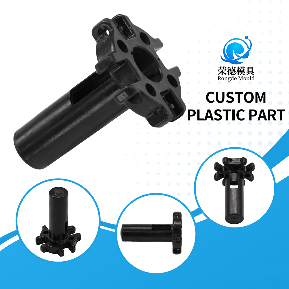 Custom OEM Factory Direct Injection Molded Durable ABS Plastic Tent Pole Base Ground Plate for Outdoor Camping Tent Accessories