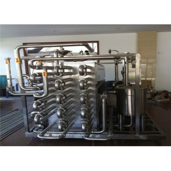 Reliable UHT Sterilization Machine 5000 LPH Easy Install For Milk Yogurt