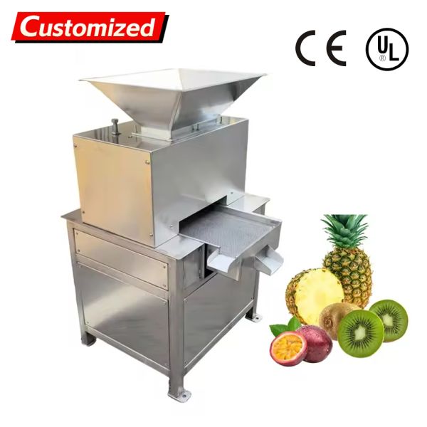 Custom Fruit Juicer & Tomato Paste Maker Juice Extractor Commercial Food Processing Equipment Industrial Orange Juicer for Extracting Juice from Various Vegetables and Fruits