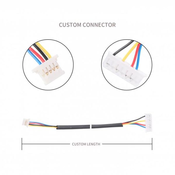 OEM / ODM Wire UL1061 28AWG Cable ROHS MOLEX 41146-0500 To JST PHR-7