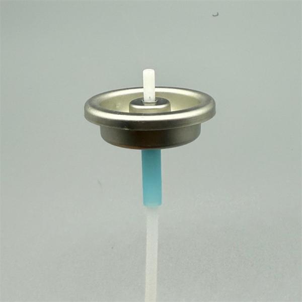 1 pouce Aérosol Metered Valve avec Tête en plastique pour les assainisseurs d'air et les pulvérisateurs ménagers
