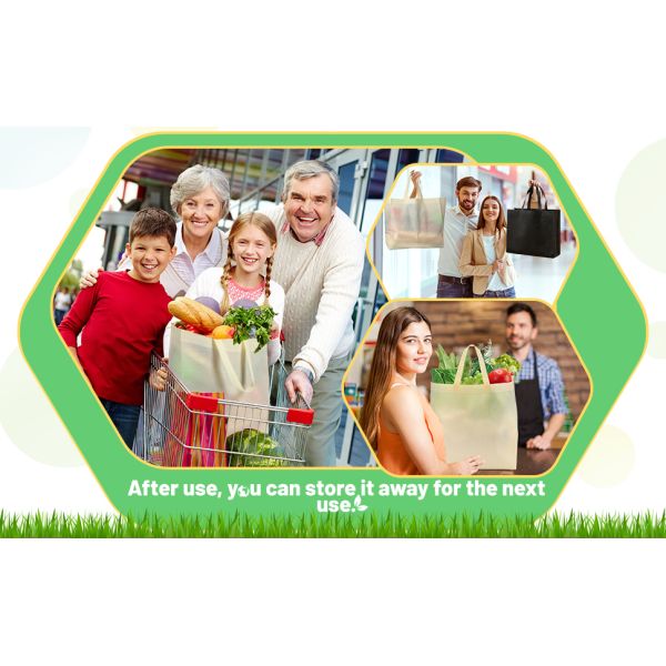 Tote Bags Custom Printed Recyclable Fabric Non Woven Shopping Bags With Logo Bolsas Ecologicas Advertising Packing Gift Use Pattern Type Letter