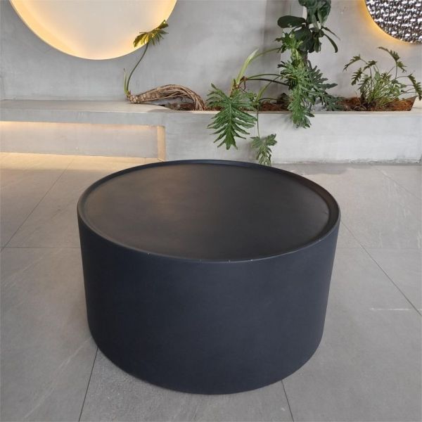 Muebles de mesa de hormigón GRC personalizados para interiores y exteriores Muebles de cemento de jardín