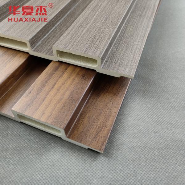 Painel de parede de madeira de grãos WPC Painéis de parede laminados / placas Decoração residencial comercial