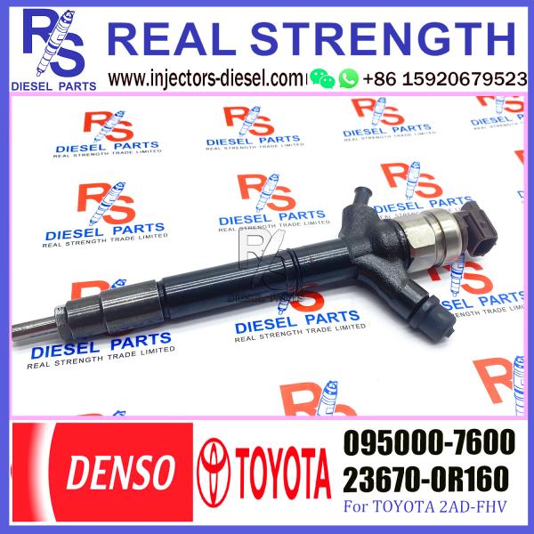 Injecteur de carburant commun de rail 095000-6900 095000-7240 095000-7250 095000-7600 pour les Toyo-ventres Rav4