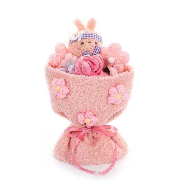 DIY Plush Doll Small Fragrance Style Bouquet Doll Cartoon Cute Cinnamon Dog Birthday Gift Accessories Handbag