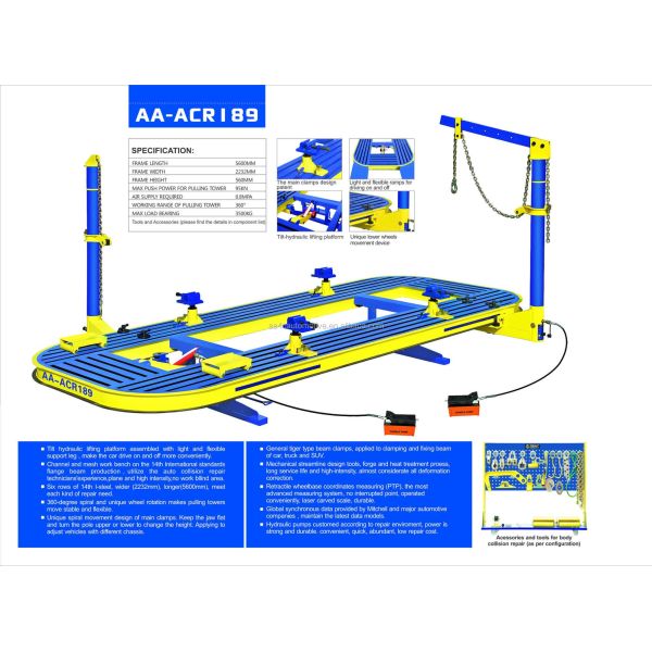 banc de réparation automobile AA-ACR199