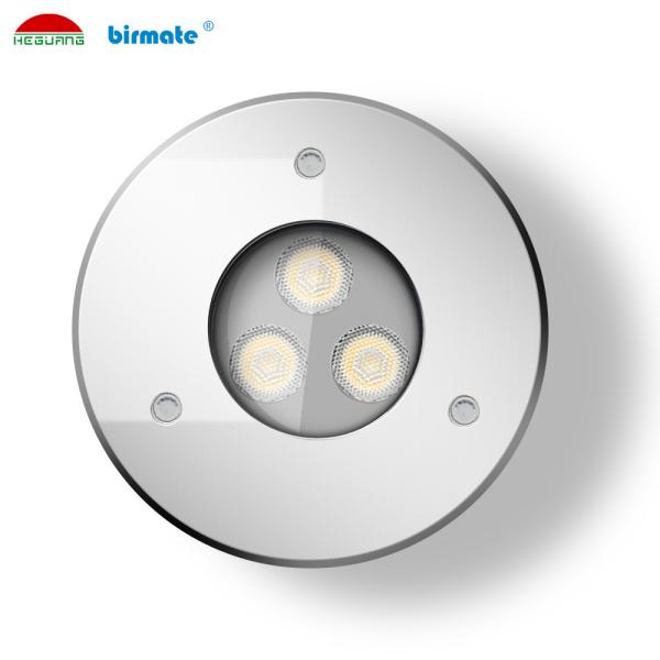 MIni Waterproof 3W  IP68 Optical Lens 6500K 280LM Underwater LED Spotlights
