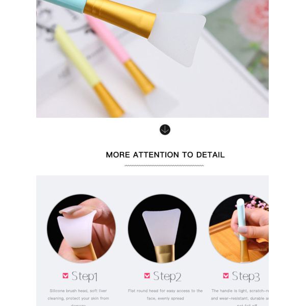 Fashion Portable Facial mask Makeup Brush Cosmetics Brush Tool Makeup Set Magical Beauty Brush Luxury Cosmetics