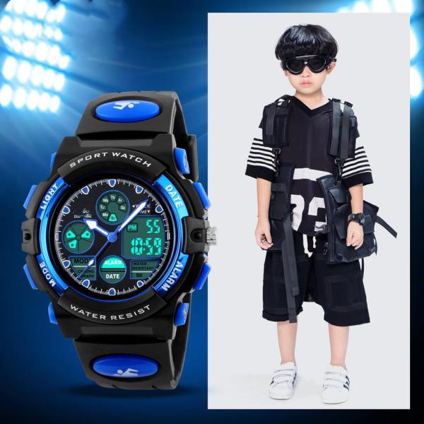1163 Children's Day Gift Clock Hand Watch Storage Waterproof Watch Digital Sport Custom Silicon Kids Watch Plastic