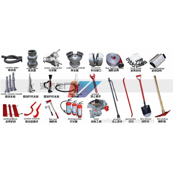 Тележка аварийного спасения леса Dongfeng 6x6 14000L противопожарная