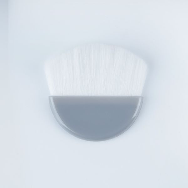 Silkscreen Logo Plastic Base Compact Makeup Brush 30g Eco Friendly