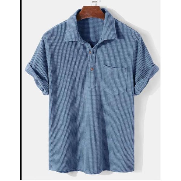 Классика небольших людей производителей одежды Moq приспосабливать рубашку поло воротника короткого рукава двойную наклоненную