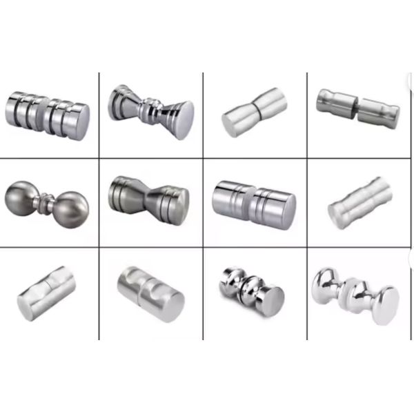 Wall Mounted Zinc Alloy Shower Hardware Sets Bathroom Fixtures Set