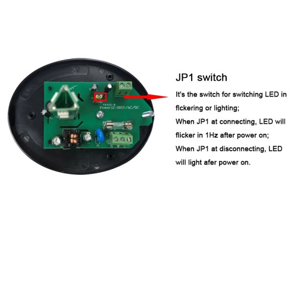 проблескивая свет сигнала тревоги СИД 265V