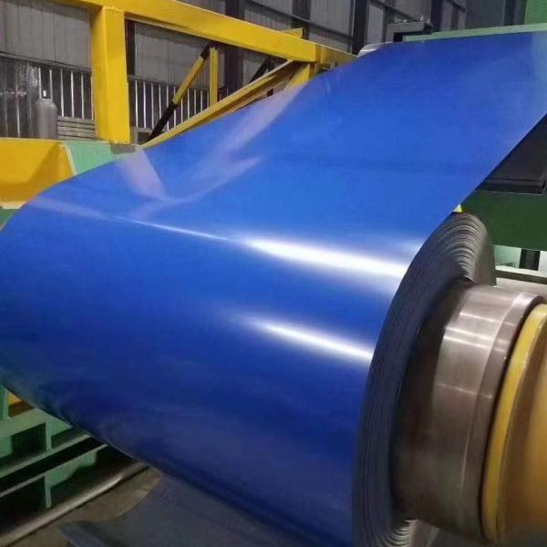 PPGL AZ120 0.38*1219mm AkzoNobel Beckers Metal Tile Sheet RAL5005 Pre-Painted Galvalume Steel  Pre-Painted Aluzinc Steel