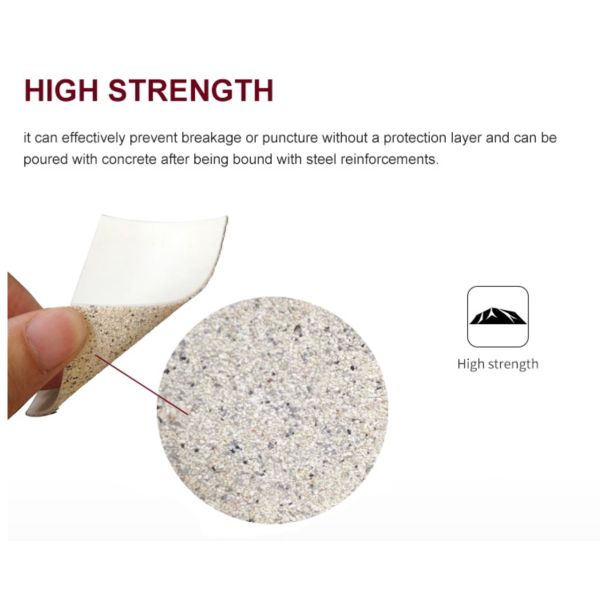 Ультрафиолетоустойчивый HDPE-картон для подвальных водонепроницаемых материалов