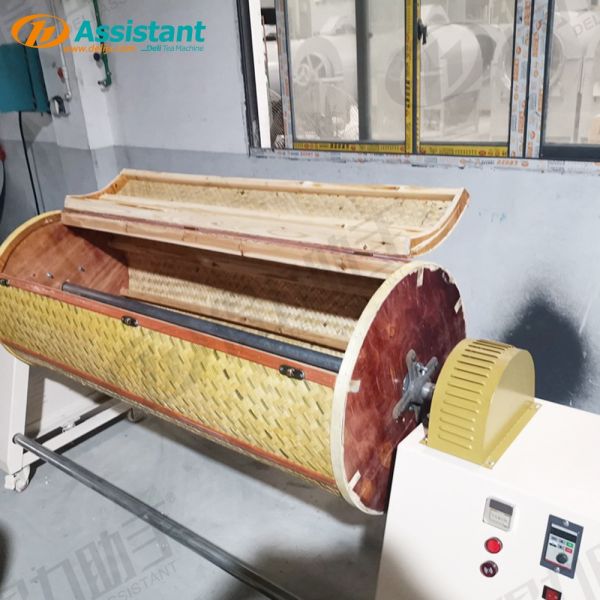 32 KG Oolong Tea Shaking Drum Machine Speed Regulating Bamboo Cage Shaker DL-6CYQT-6015