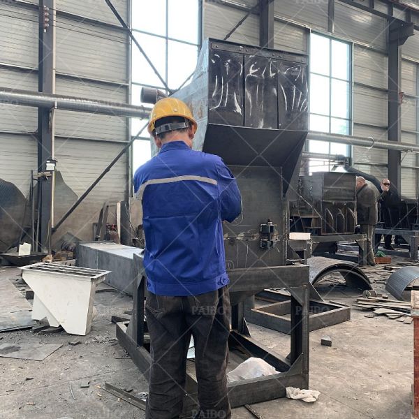 2025 Hammer Mill Crusher Metal Shredder Steel Plant Cutter For Industrial Scrap Recycling Waste