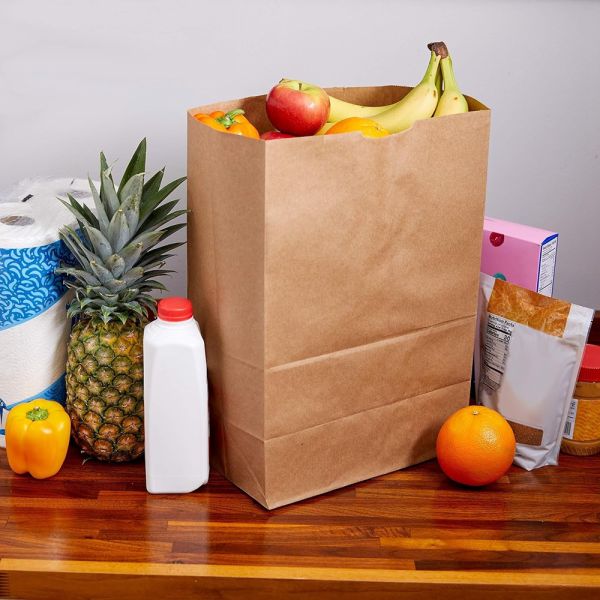 Экологически чистые свежие фрукты овощи упаковка Kraft Paper Bag с роскошным дизайном