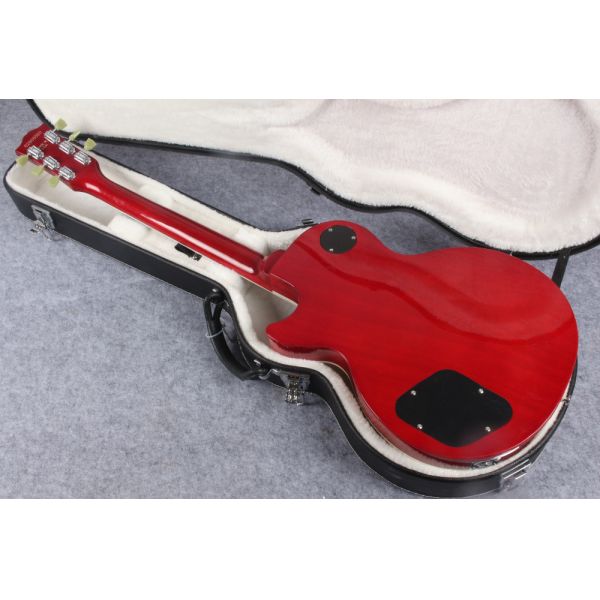 Slash 1959 Les standard Reissue tiger flame electric guitar, Slash signature LP guitar ems free shipping