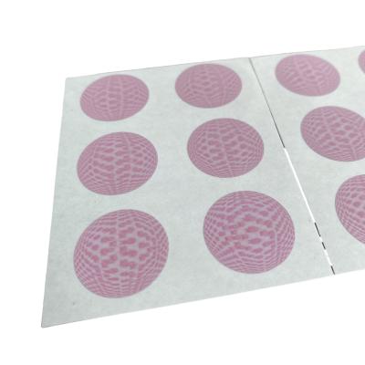 Permanent Self Adhesive Security Labels with Hidden Message