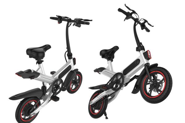 Professional Folding Electric Bicycle Leather Soft Seat Long Service Life CE Approved