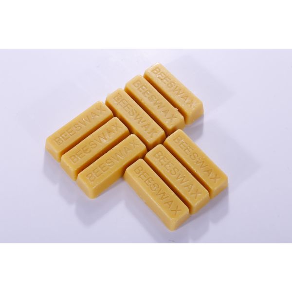 100% Pure Natural Yellow Beeswax Bars 28g Food Grade for Cosmetic and Food Industries