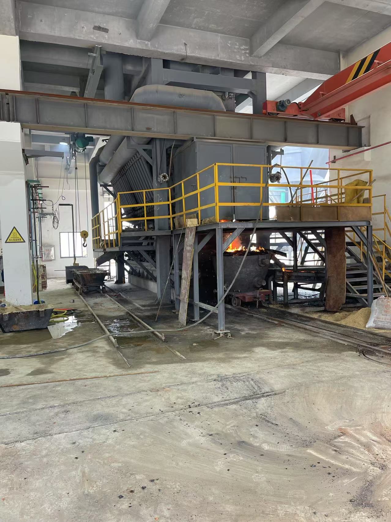 Heavy Duty Lead Smelting Blast Furnace For Spent Lead Battery Recycling