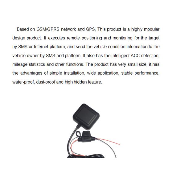 Motorcycle and E - bike Vehicle GPS Tracker GT-1612 GPS Model