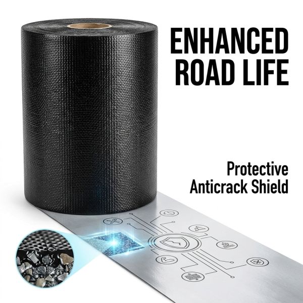 High Tensile Asphalt Crack Tape Flexible Pavement Joint Repair Material