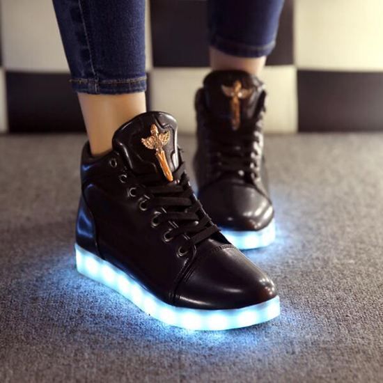 Reliable Supplier fibre cloth shoes led