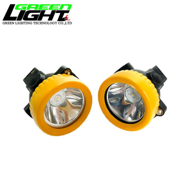 Industrial Safety Cap Lamp Rechargeable LED Mining Lamps with Single Point Charger Headlamp Offering Extended and Long Life