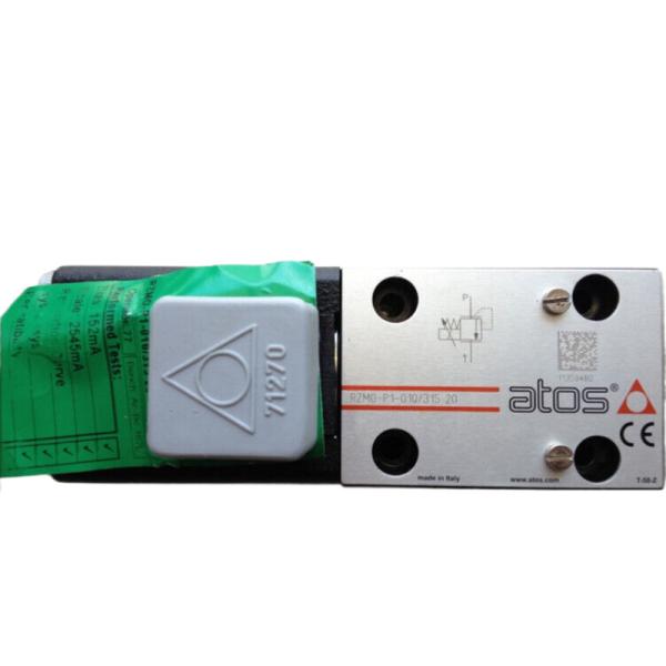 ATOS Valva de relevo proporcional RZMO-P1-010 315 20 Proteção de segurança Potência do solenoide