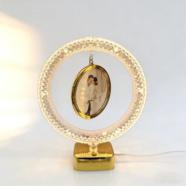 Sublimation LED Photo Frame Blanks Birthday Wedding Gift Customized Photo Frame Personalised Night Light