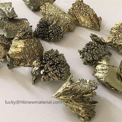 99.9% Rare Earth Metal Sc Scandium Metal For Electronic Ceramics