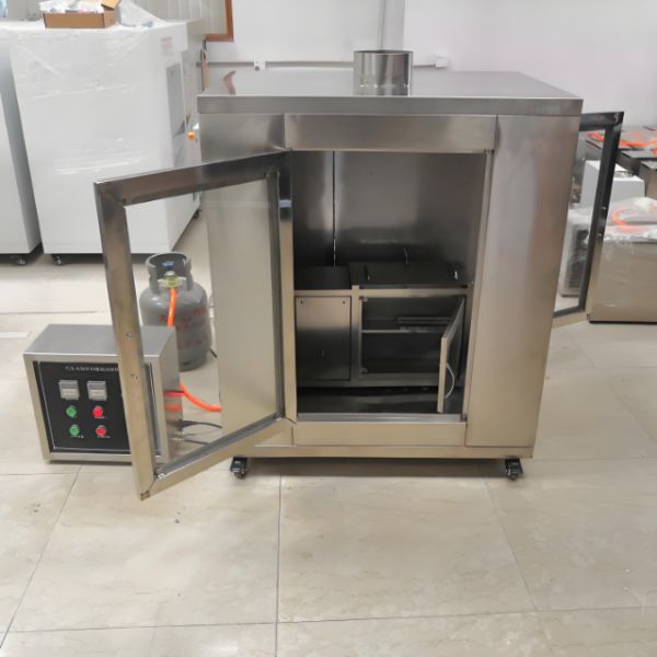 Equipos de prueba de fuego de laboratorio para la inflamabilidad de materiales interiores según FMVSS 302