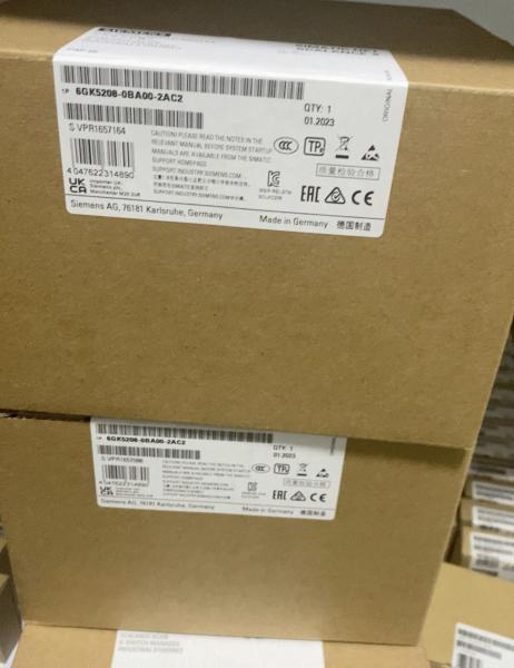 6GK5208-0BA00-2AC2 Siemens PLC SCALANCE XC208 2 IE Switches
