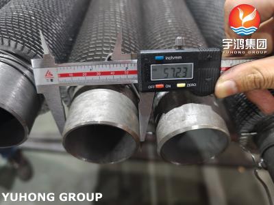 ASTM A213 TP304H Serrated Fin Tube For Reheater and Boiler