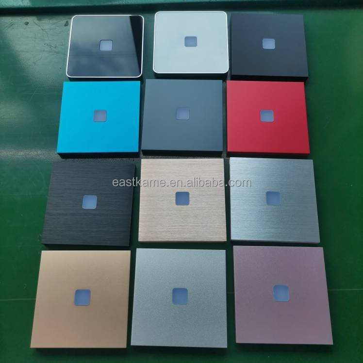 Eastkame Knx Smart Home System Switch Sx Core with Touch Panel Aluminum Material WiFi Z Wave Support for Home Automation Devices