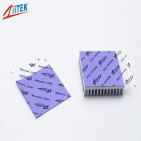 almofada térmica Ziitek TIF580US de Gap da espessura de 2mm para o alojamento de naufrágio do calor em AZUL Conduzir-iluminado no LCD