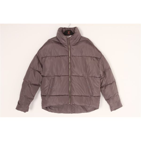 MEMENTO Brown Mens Heavy Puffer Jacket For Winter