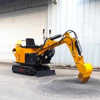 Pequena Escavação Hidráulica Micro Crawler Bagger Digger Auger Mini Escavações para Venda